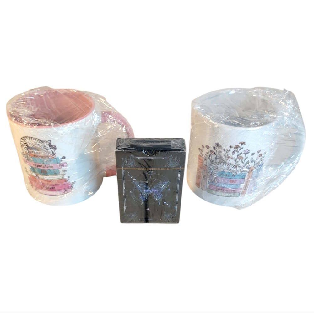 Taylor Swift Swiftie Inspired Eras  Coffee Mugs New Unused & Bonus Taylor Cards